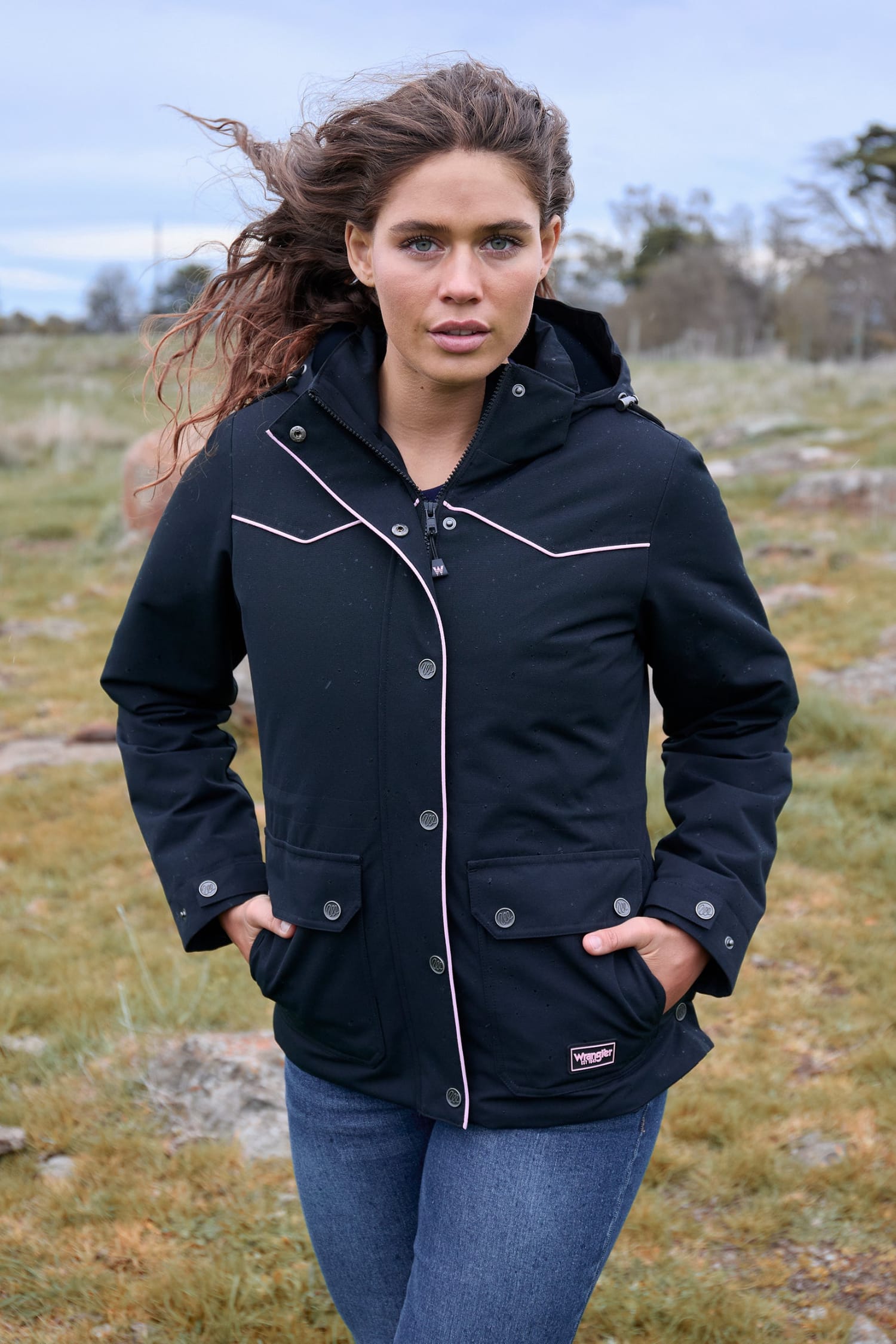 Wrangler Womens Jumpers- Jackets - Vests Wrangler Jacket Womens Vicky