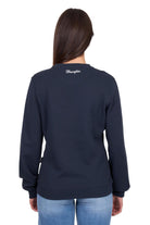 Wrangler Womens Jumpers- Jackets - Vests Wrangler Jumper Womens Bella Crew