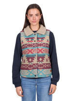 Wrangler Womens Jumpers- Jackets - Vests Wrangler Vest Womens Dixie Reversible