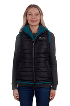 Wrangler Womens Jumpers, Jackets & Vests Wrangler Vest Womens Montana Reversible