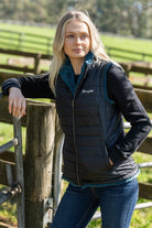 Wrangler Womens Jumpers, Jackets & Vests XS / Black Wrangler Vest Womens Montana Reversible