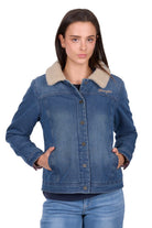 Wrangler Womens Jumpers- Jackets - Vests XS / Denim/Multi Wrangler Jacket Womens Dixie