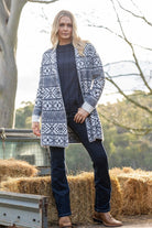 Wrangler Womens Jumpers, Jackets & Vests XS / Navy Wrangler Cardigan Womens Tula Knitted