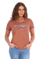 Wrangler Womens Shirts 08 / Copper Wrangler Tee Womens Maya