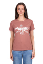 Wrangler Womens Shirts 08 / Copper Wrangler Tee Womens Sheena