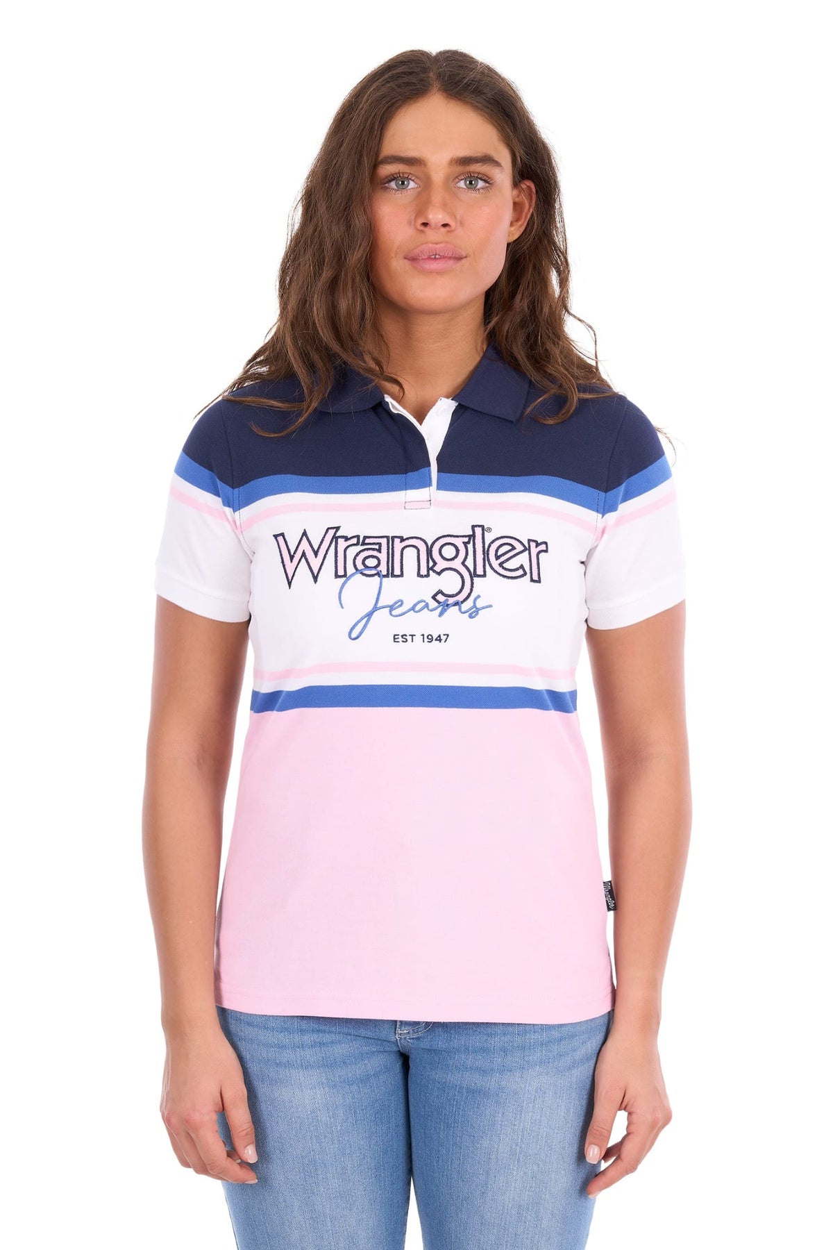 Wrangler Womens Shirts Wrangler Polo Womens Maeve