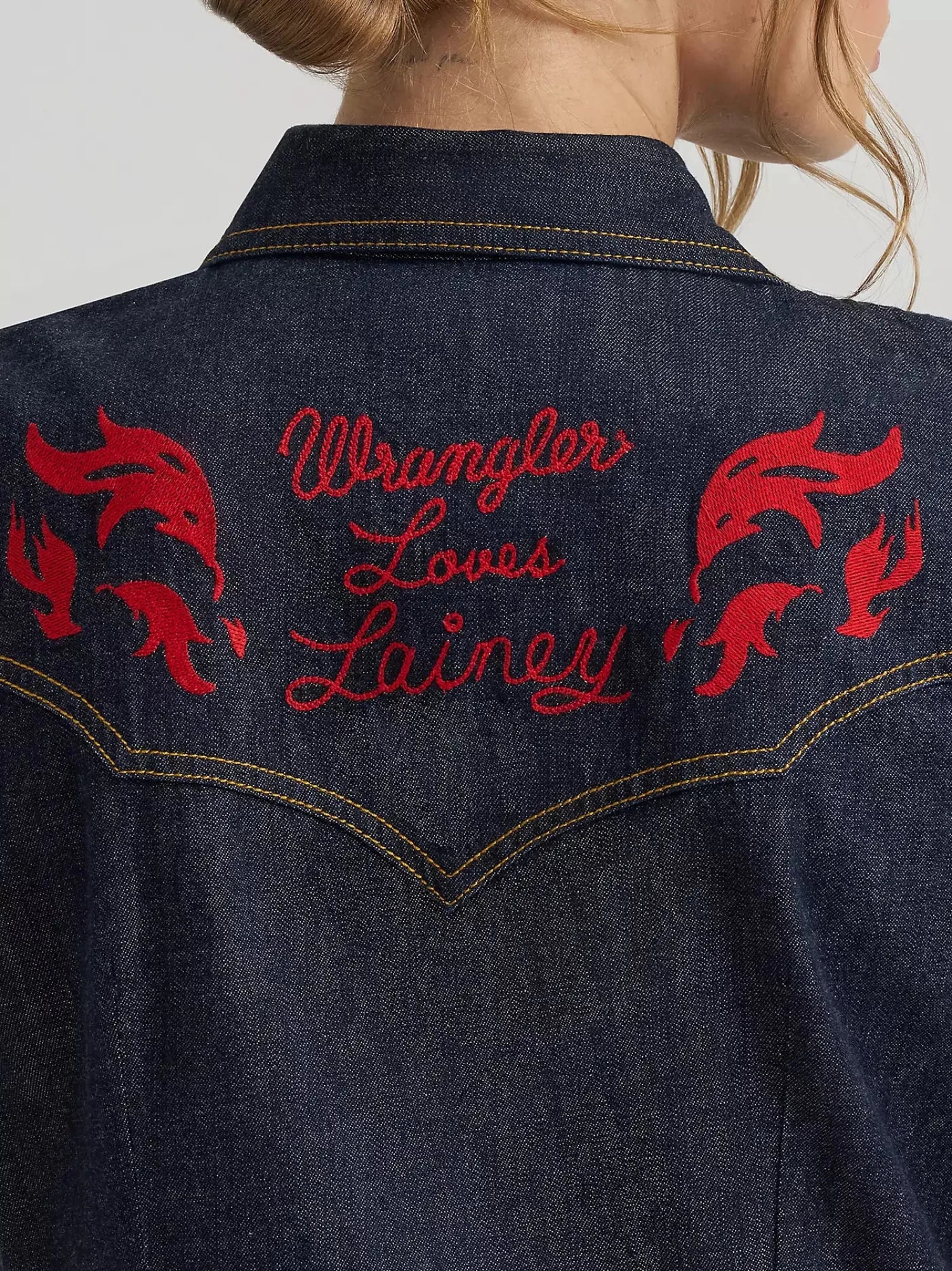 Wrangler Womens Shirts Wrangler Shirt Womens Embroidered Sleeveless
