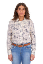 Wrangler Womens Shirts Wrangler Shirt Womens Ivory