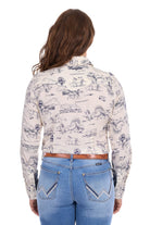 Wrangler Womens Shirts Wrangler Shirt Womens Ivory