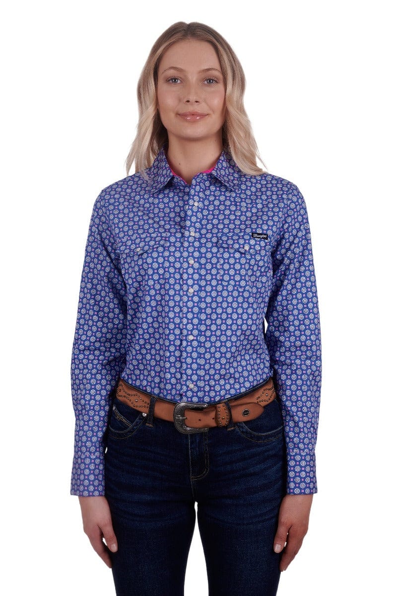 Wrangler Womens Shirts Wrangler Shirt Womens Karla Western