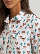 Wrangler Womens Shirts Wrangler Shirt Womens Performance Print