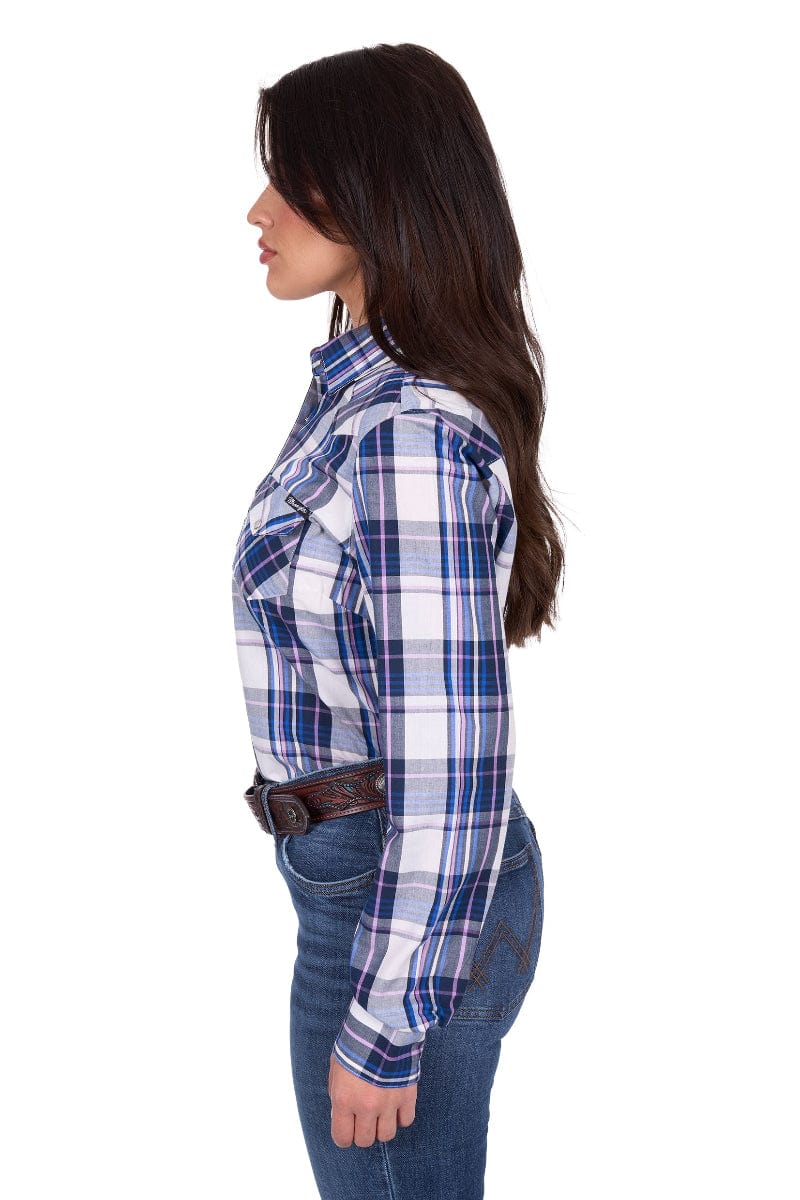 Wrangler Womens Shirts Wrangler Shirt Womens Peyton Check