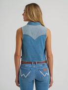 Wrangler Womens Shirts Wrangler Shirt Womens Sleeveless Denim