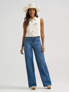 Wrangler Womens Shirts Wrangler Shirt Womens Sleeveless Denim