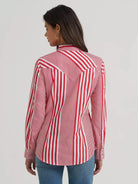 Wrangler Womens Shirts Wrangler Shirt Womens Western Snap Stripe