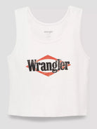Wrangler Womens Shirts Wrangler Tank Top Womens Crop Slim Fit