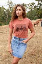 Wrangler Womens Shirts Wrangler Tee Womens Adele