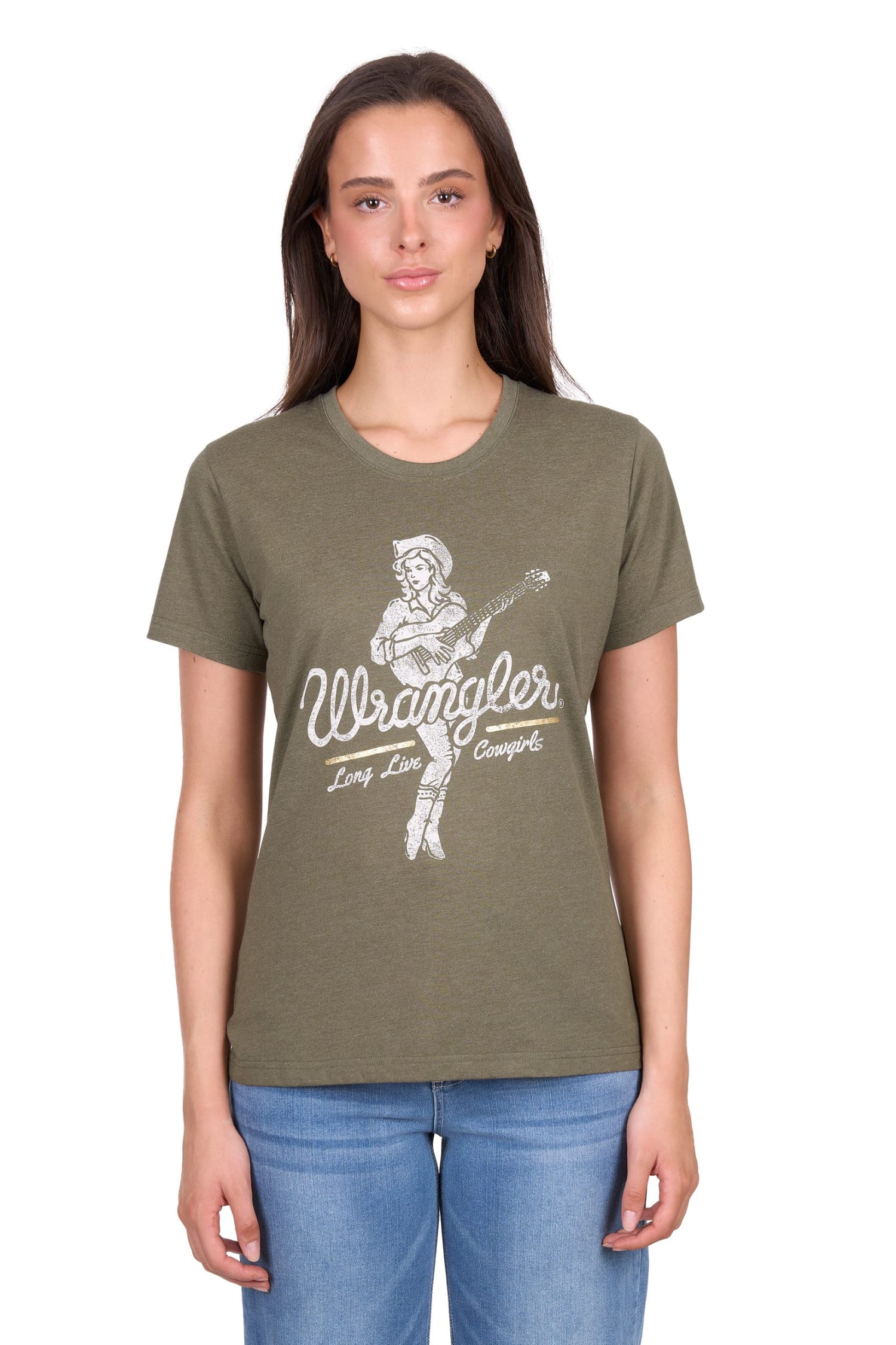 Wrangler Womens Shirts Wrangler Tee Womens Adriana