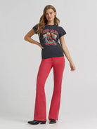 Wrangler Womens Shirts Wrangler Tee Womens Black