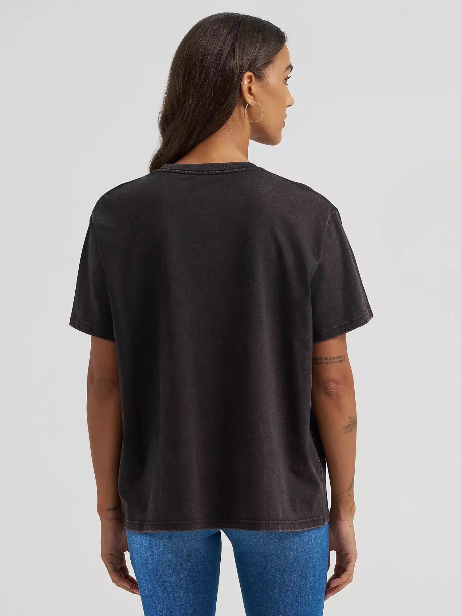 Wrangler Womens Shirts Wrangler Tee Womens Long Live Cowgirls Retro Regular Fit