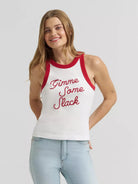 Wrangler Womens Shirts Wrangler Top Womens Slack Sleeveless