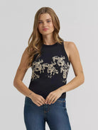 Wrangler Womens Shirts XS Wrangler Top Womens Cowboy Sleeveless