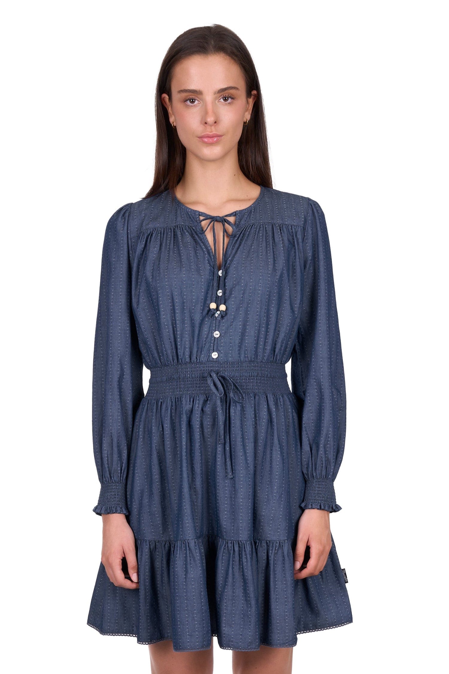 Wrangler Womens Shorts- Skirts - Dresses 08 / Navy Wrangler Dress Womens Melissa