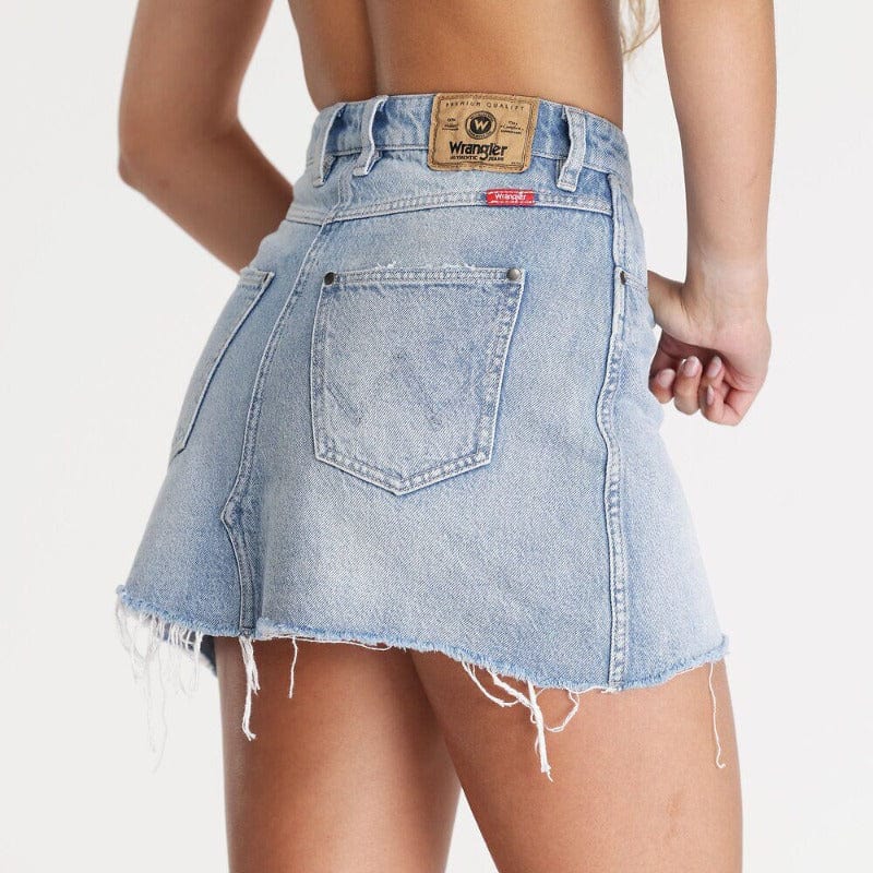 Wrangler Womens Shorts, Skirts & Dresses 08 Wrangler Skirt Womens Repair Mini (W/951991/QH1)