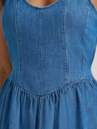 Wrangler Womens Shorts- Skirts - Dresses Wrangler Dress Womens Sleeveless Denim