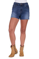 Wrangler Womens Shorts- Skirts - Dresses Wrangler Short Womens Samantha Hi-Rise