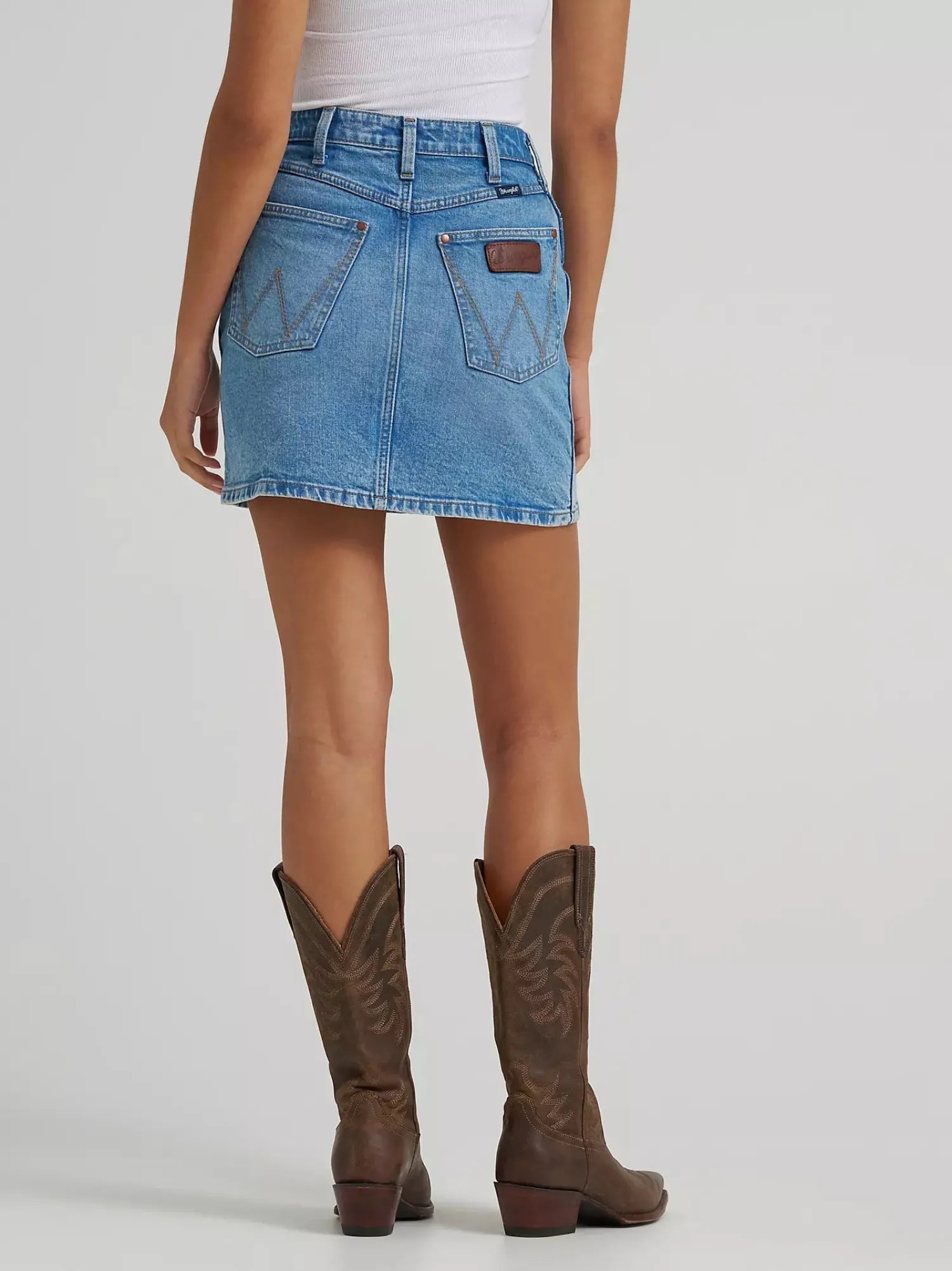 Wrangler Womens Shorts- Skirts - Dresses Wrangler Skirt Womens Bailey High Rise