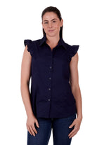 Wrangler Womens Tops 08 / Navy Wrangler Top Womens Valeria (X3S2510598)