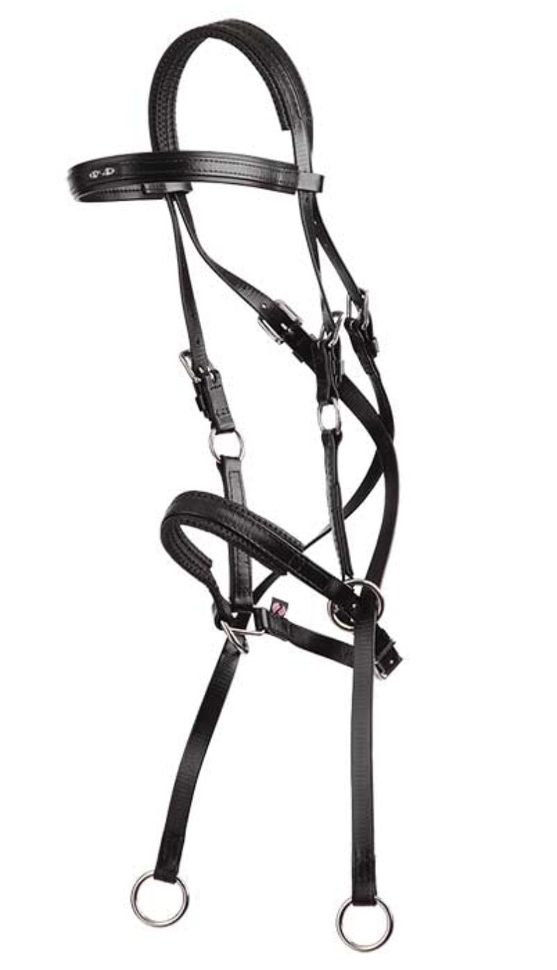 Zilco Bridles Black / Arab Zilco Bitless Bridle
