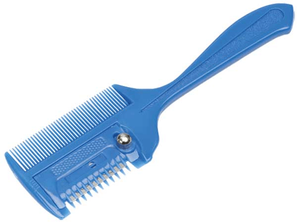 Zilco Clipping & Trimming ONE SIZE Plastic Thinning Blade & Razor