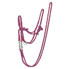 Zilco Halters S / Navy/Red Zilco Rope Halter & Reins Set