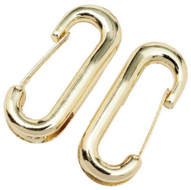 Zilco Halters Zilco Bit Clips Brass Plated Pair