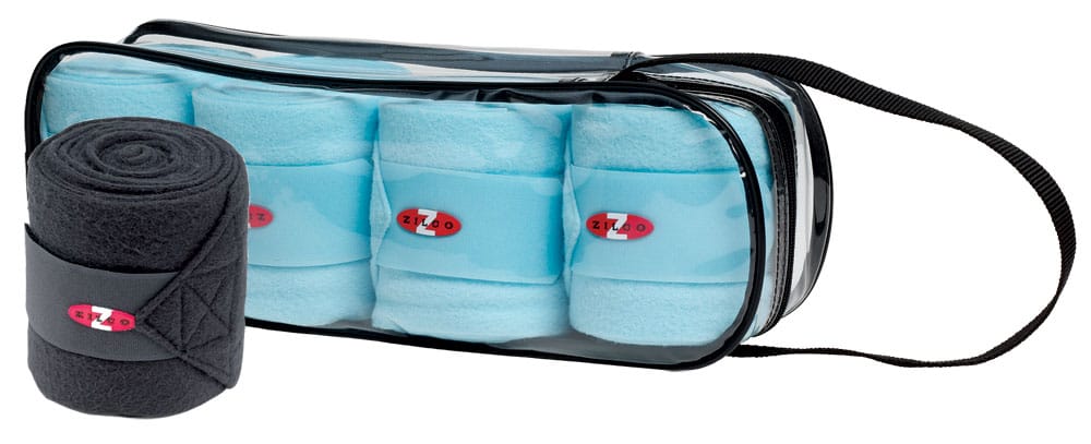 Zilco Horse Boots - Bandages Black Zilco Bandages Polo Set of 4