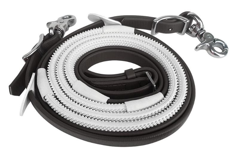 Zilco Reins Black Zilco Reins Ultra White Grip