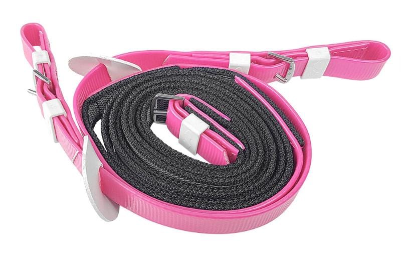 Zilco Reins Pony / Pink/White Zilco Reins Sure Grip