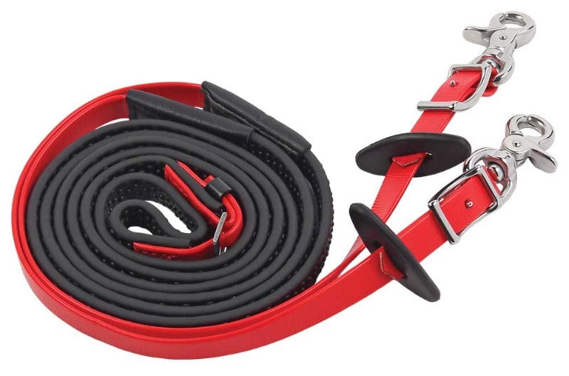 Zilco Reins Red Zilco Rubber Grip Reins (269657GROUP-269676GROUP)