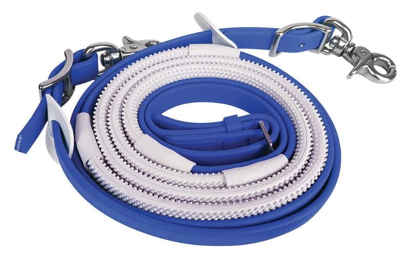 Zilco Reins Royal Blue Zilco Reins Ultra White Grip