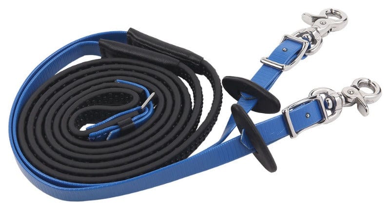 Zilco Reins Royal Blue Zilco Rubber Grip Reins (269657GROUP-269676GROUP)