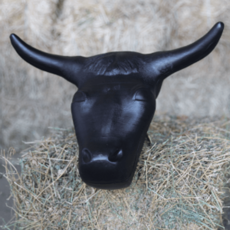 Zilco Rodeo Equipment Black Zilco Plastic Steer Head