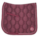 Zilco Saddle Pads English Burgundy Zilco Saddle Pad Shimmer Dressage