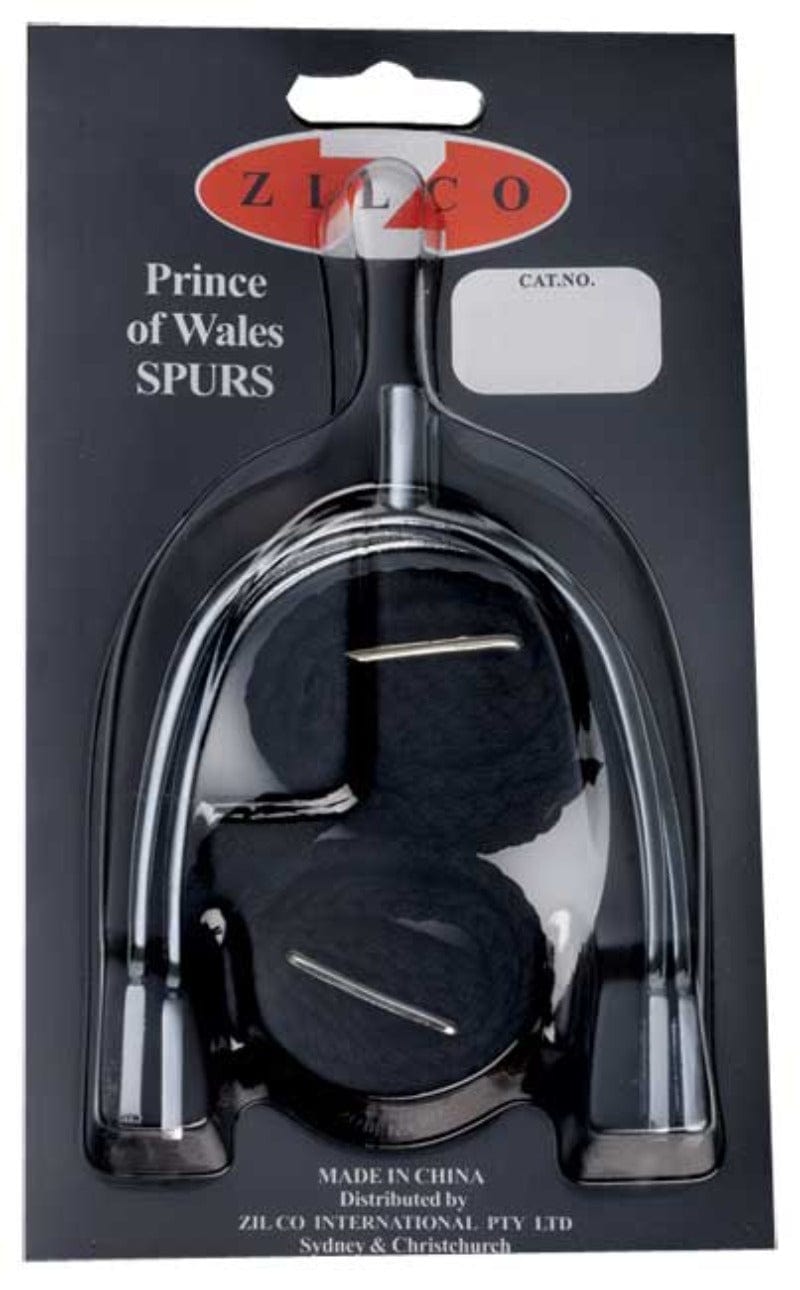 Zilco Spurs Ladies Zilco Spurs and Strap Set Prince of Wales 30mm