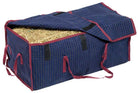 Zilco Stable & Tack Room Accessories Zilco Hay Bale Bag 872400 Canvas Navy/Maroon