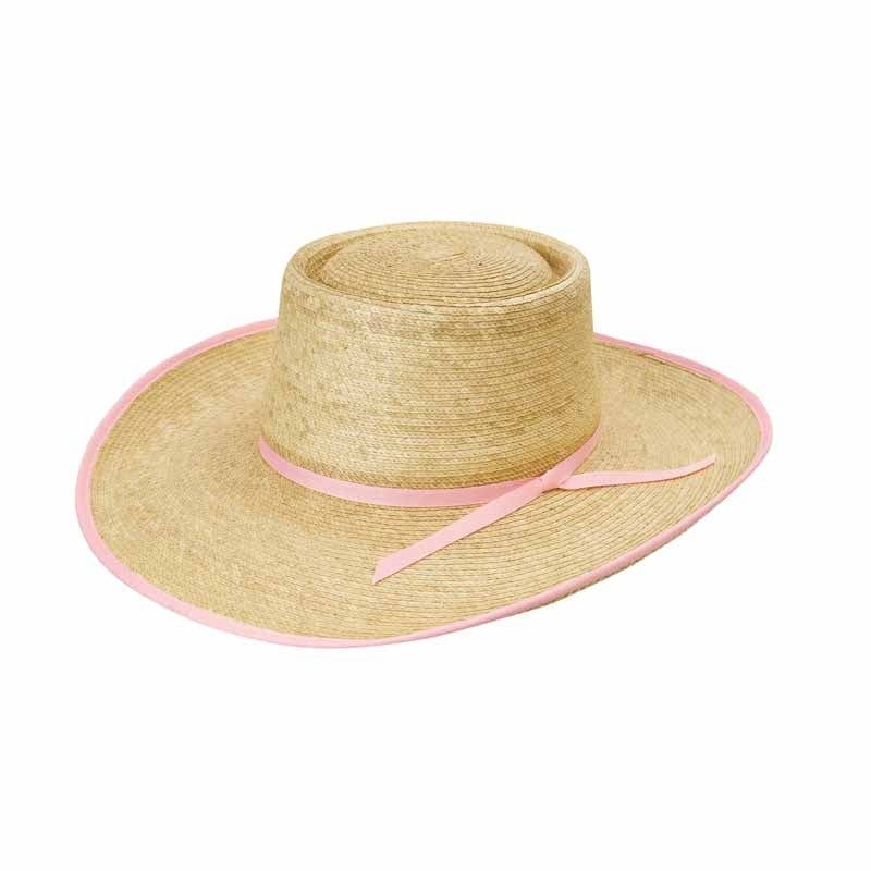 Ariat Hats 55cm / Oak/Lightpink Sunbody Reata 4 inch Hat Oak Bound Edge Light Pink
