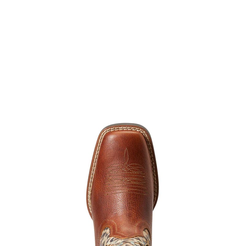 Ariat Kids Boots & Shoes Ariat Boots Kids Koel Venttek Spiced Cider/Metallic Leopard (10040258)