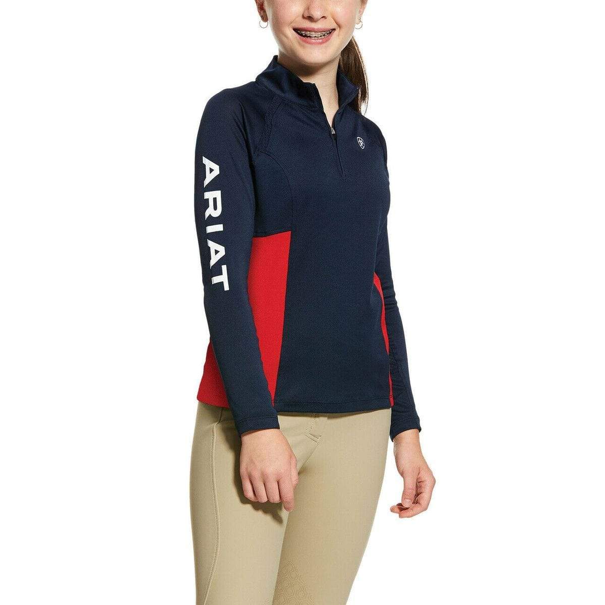 Ariat Girls Team Sunstopper 1/4 Zip - Gympie Saddleworld & Country Clothing