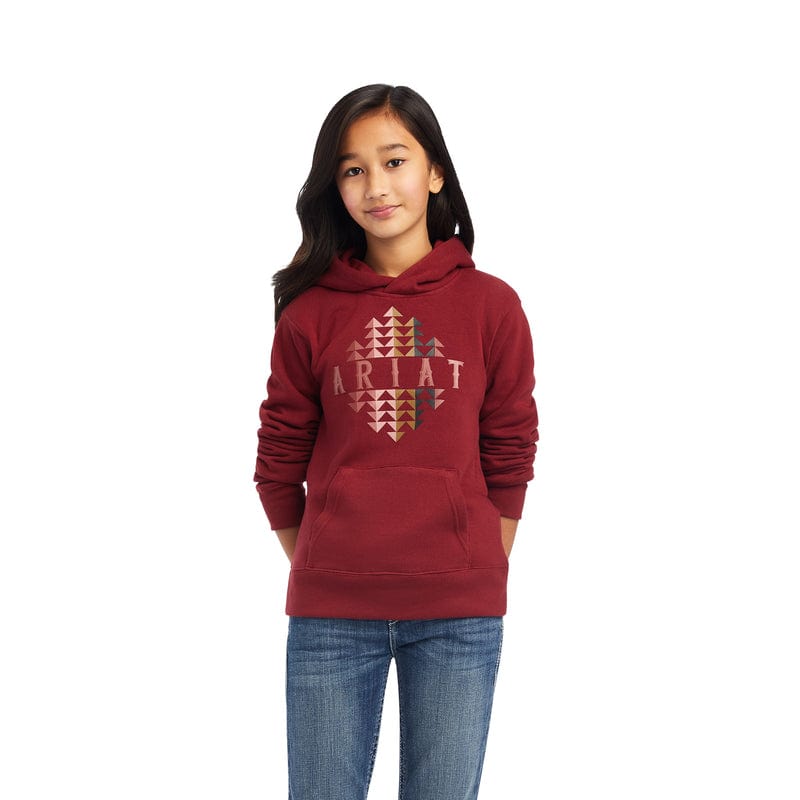 Ariat Kids Jumpers, Jackets & Vests M / Rouge Red Ariat Hoodie Girls Beartooth (10041654)